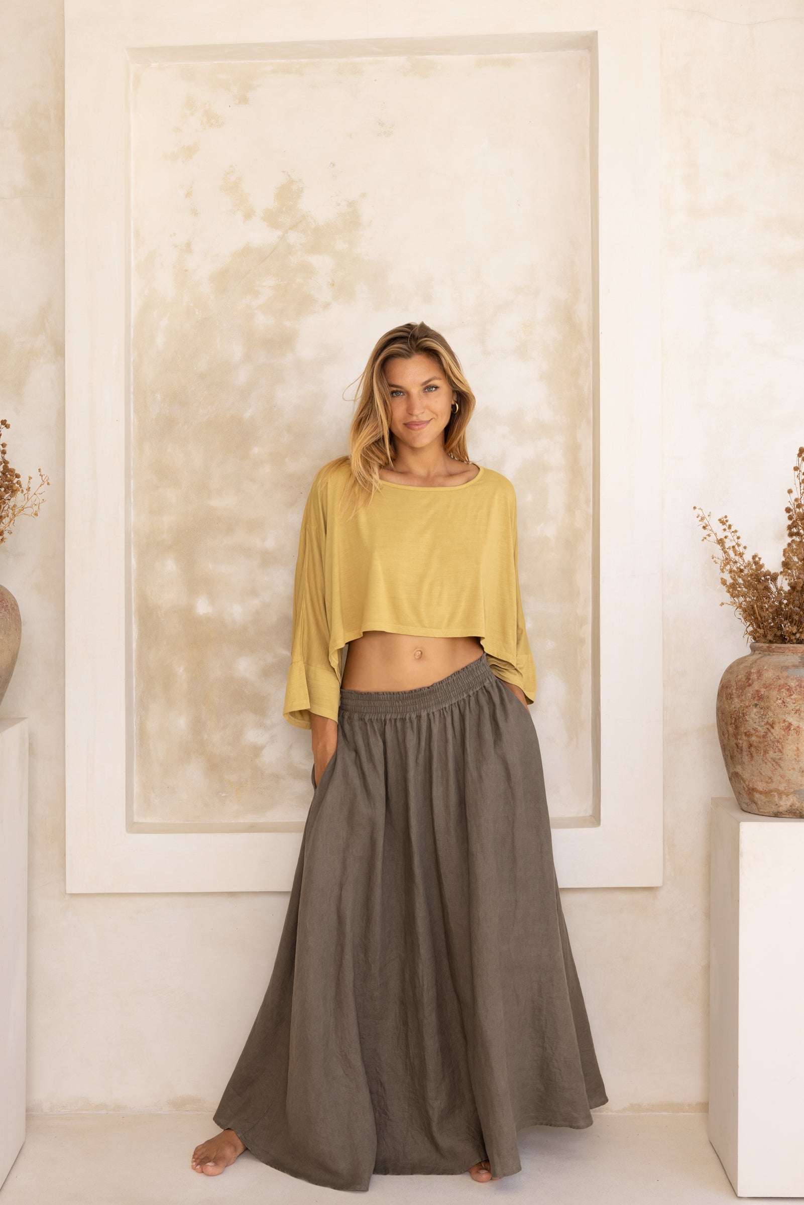 Linen Skirt